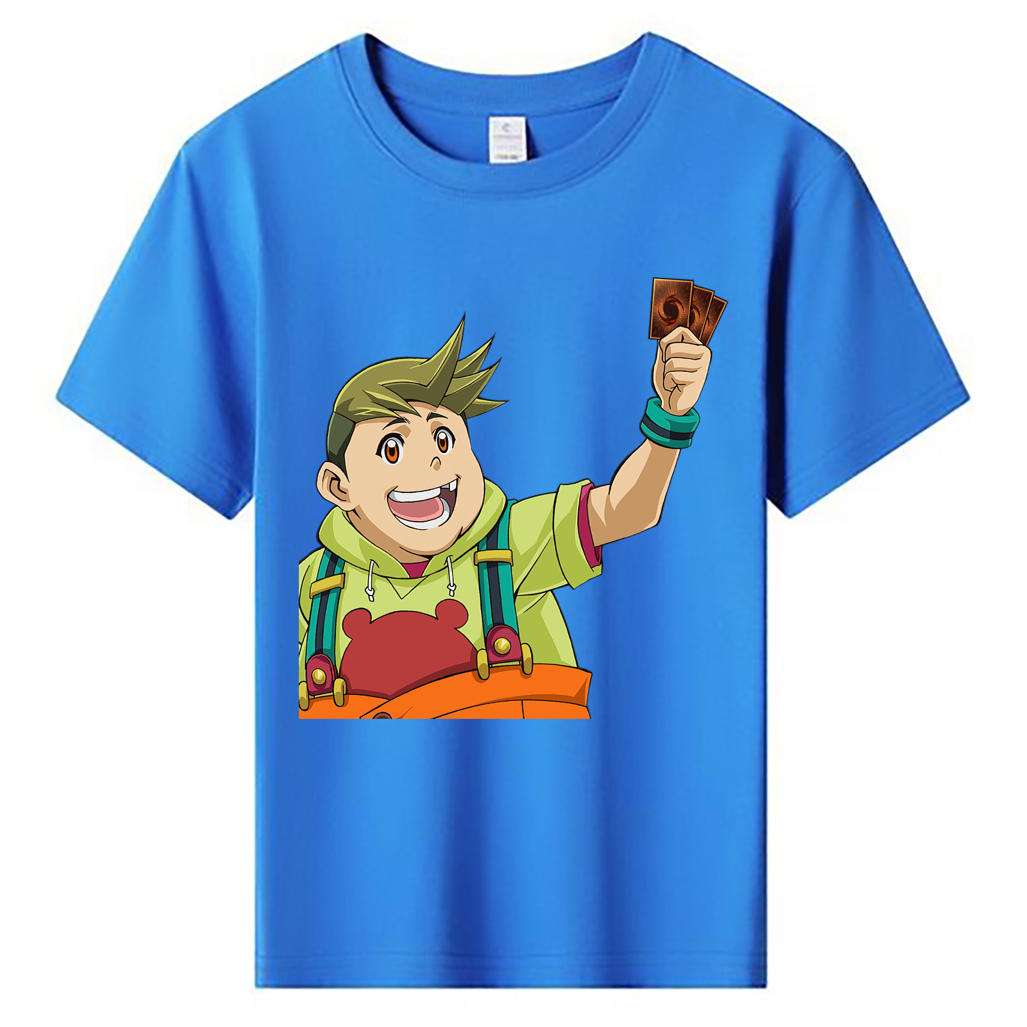 （画像用） 遊☆戯☆王 Yu-Gi-Oh! 綿100％キッズTシャツ（フロントプリント）